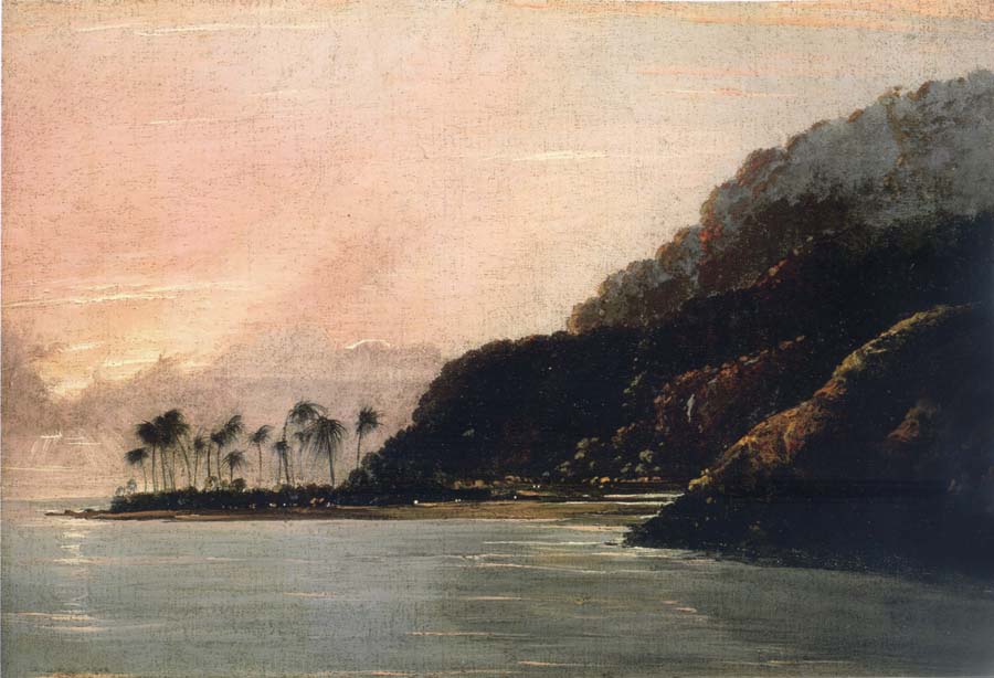 A View of Point Venus and Matavai Bay,Looking east